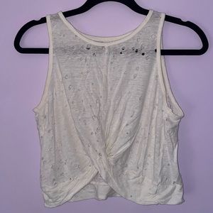 Sabrina Carpenter X Aeropostale Distressed Tank